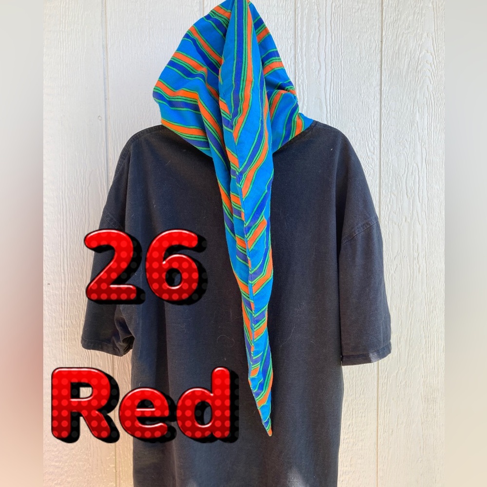 Vintage 26 Red 1993 Y2K Original HoodedT Shirt XL Skatewear Streetwear